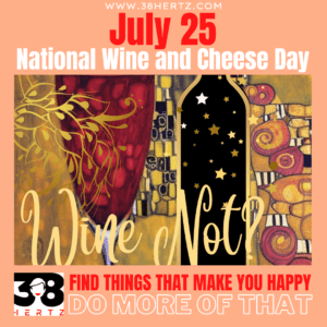 national wine and cheese day