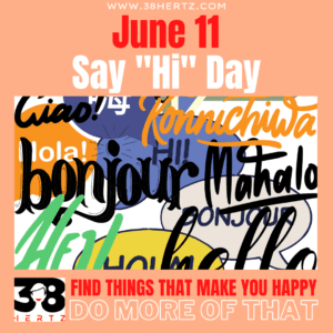 national say hi day