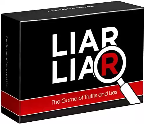 LIAR LIAR – The Game of Truths and Lies – Family Friendly Card Game for All Ages