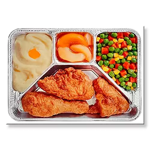 Swanson's Fried Chicken TV Dinner Retro 3.5 inches x 2.5 inches FRIDGE MAGNET