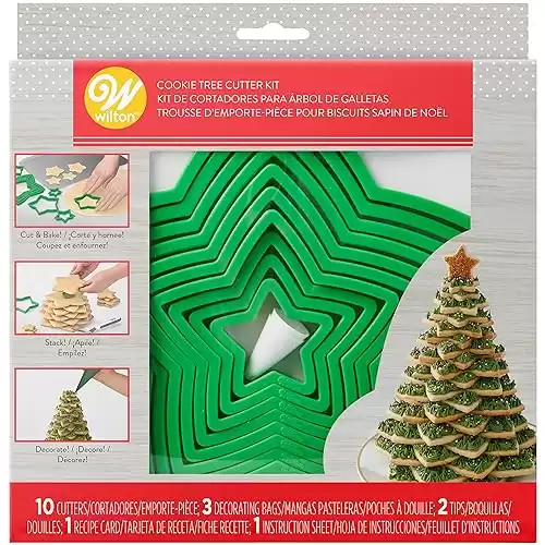 Wilton Gingerbread Cookie Tree Cutter Set