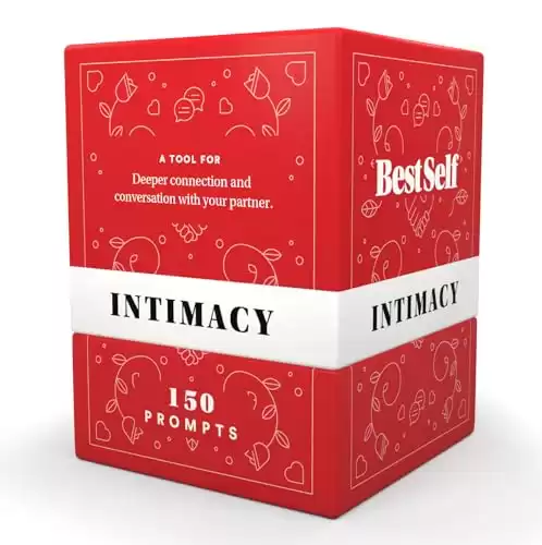 BestSelf Intimacy Deck 150 Relationship Building Conversation Cards Starters Couples Games, Meaningful Couples Card Game - Romantic Couples Strengthen Relationship Cards, and Questions for Couples