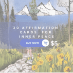 affirmation cards for inner peace