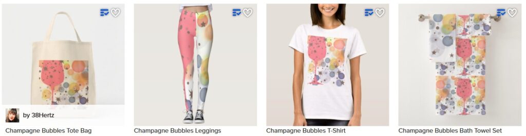 champagne and bubbles