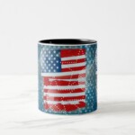 american flag coffee mug
