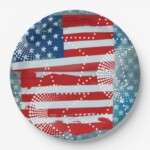 patriotic paper plates